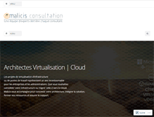 Tablet Screenshot of malicis.com